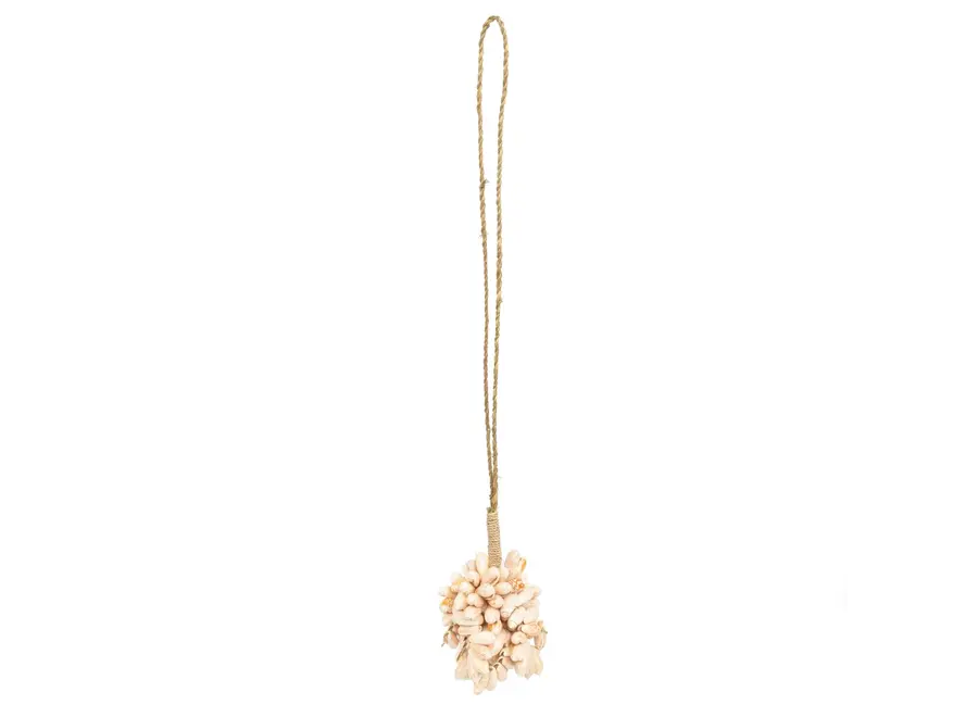 Calpe Coastal Charm - Shell Tassel Decoration