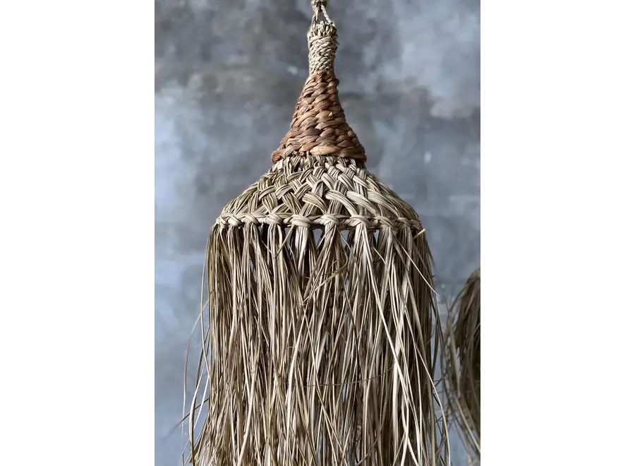 Altea Pendant Light - Sisal and Banana Leaf Woven Pendant