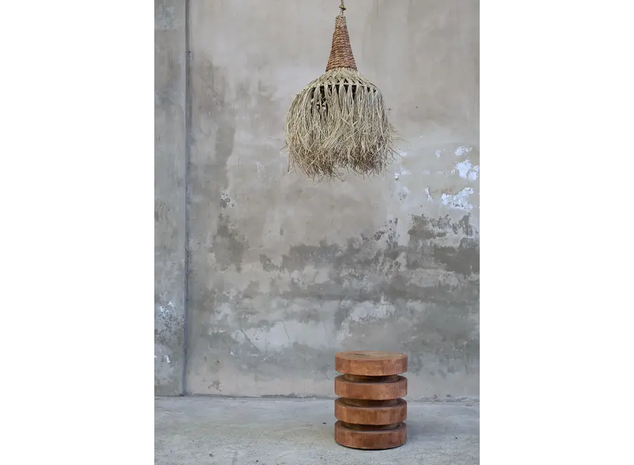Altea Pendant Light - Sisal and Banana Leaf Woven Pendant