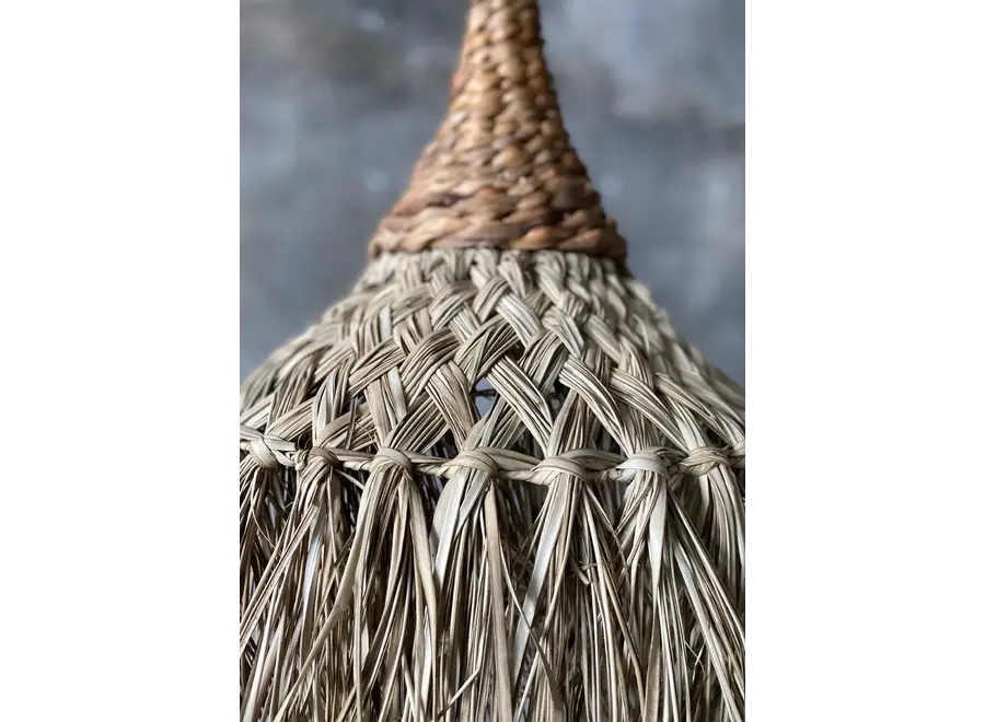 Altea Pendant Light - Sisal and Banana Leaf Woven Pendant