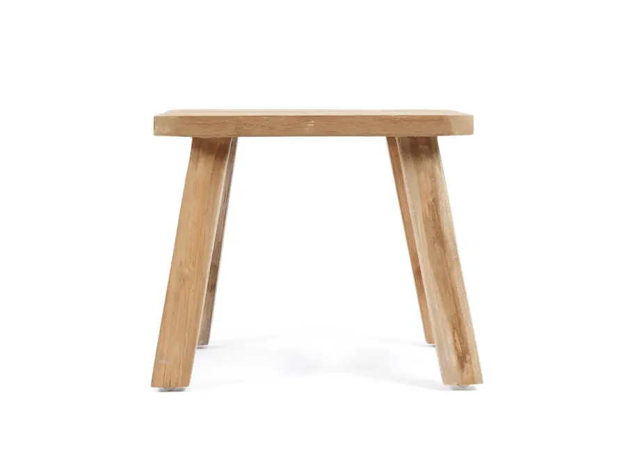 Calpe Versatile Stool - Reclaimed Teak Side Table