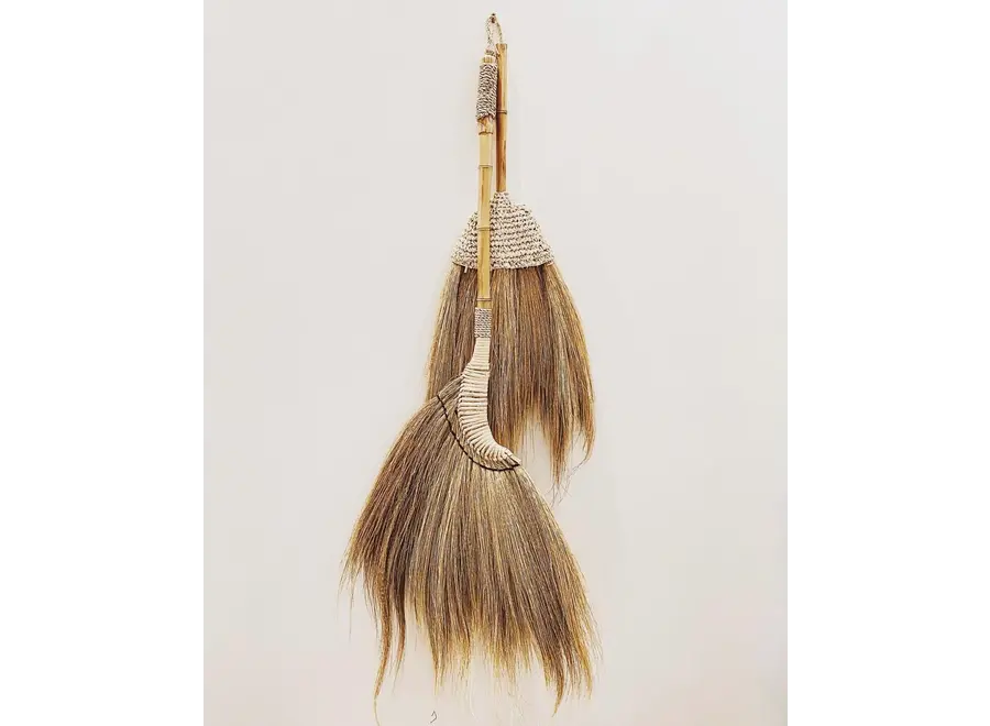 Cazorla Decorative Broom - Handmade Fiber Broom