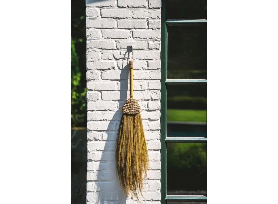 Cazorla Decorative Broom - Handmade Fiber Broom