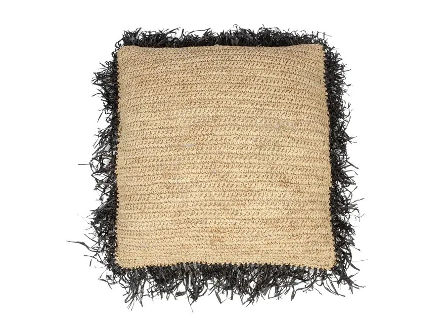 Ronda Villa Cushion - Raffia Handwoven Cushion