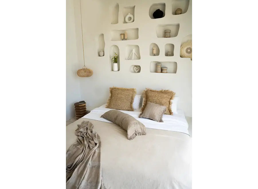 Osuna Handwoven Comfort - Raffia Cushion