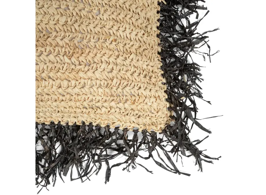 Ronda Villa Cushion - Raffia Handwoven Cushion