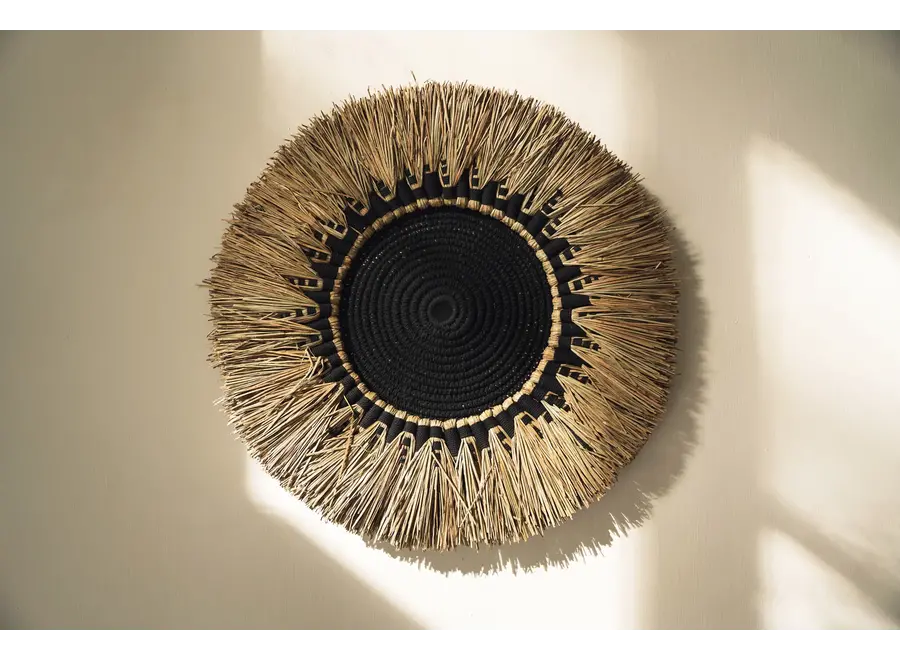 Montserrat Boho Wall Decor - Macrame and Raffia Wall Hanging