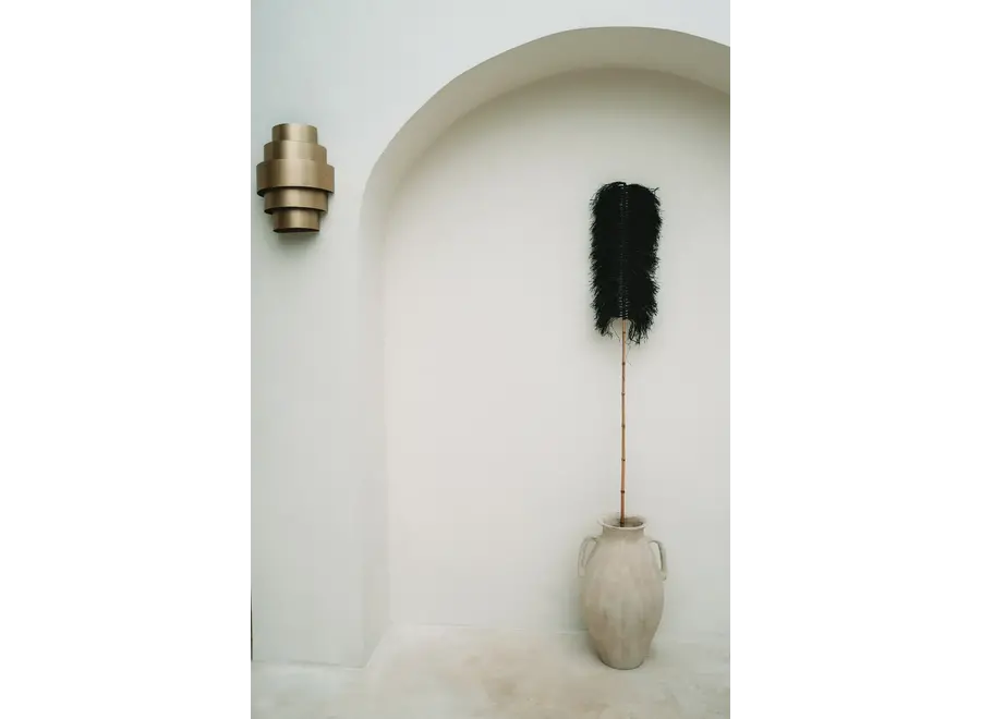 Cudillero Grass Decor - Bamboo Branch & Grass Leaves