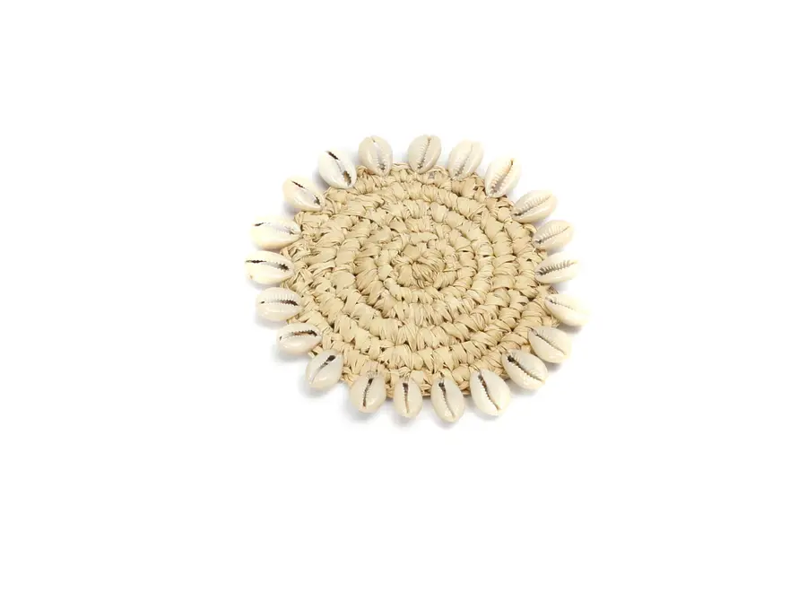 Cudillero Charm Coaster - Seashell Embellished Placemat