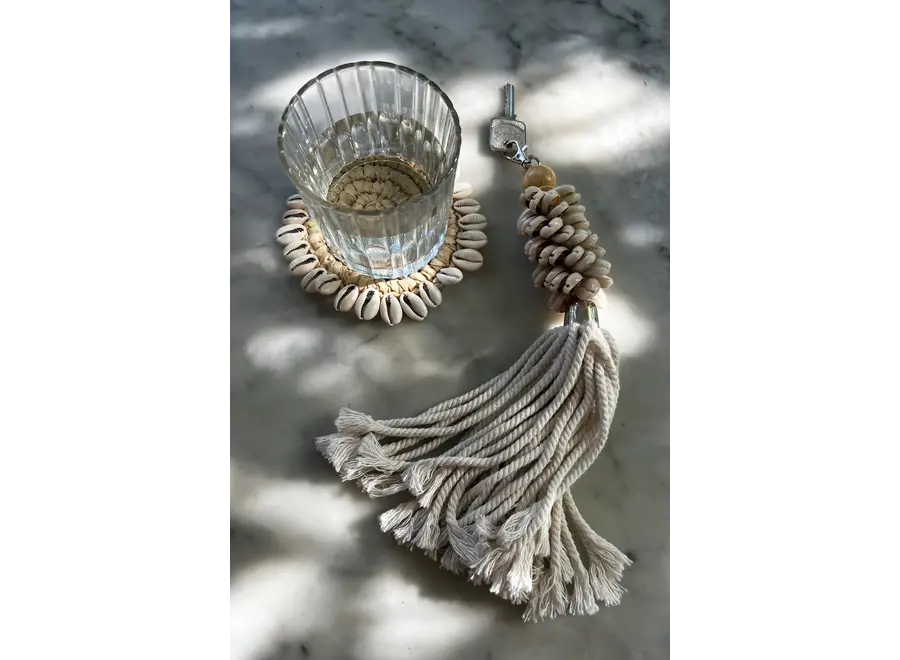 Cudillero Charm Coaster - Seashell Embellished Placemat