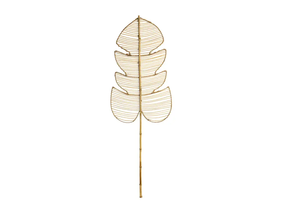 Zahara de la Sierra Leaf Display - Rattan Deco Piece