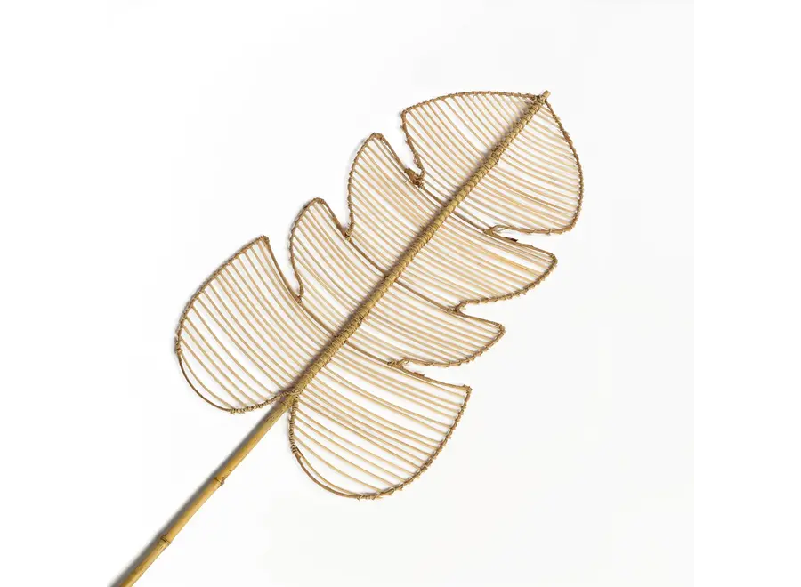 Zahara de la Sierra Leaf Display - Rattan Deco Piece