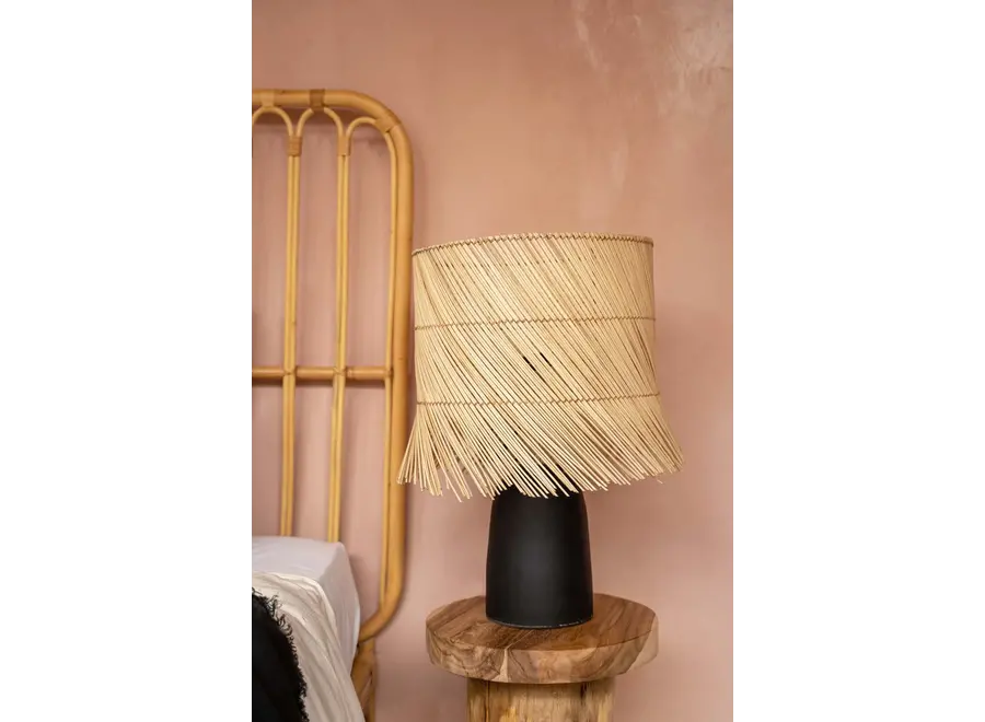 Cudillero Boho Lamp - Rattan Table Lamp
