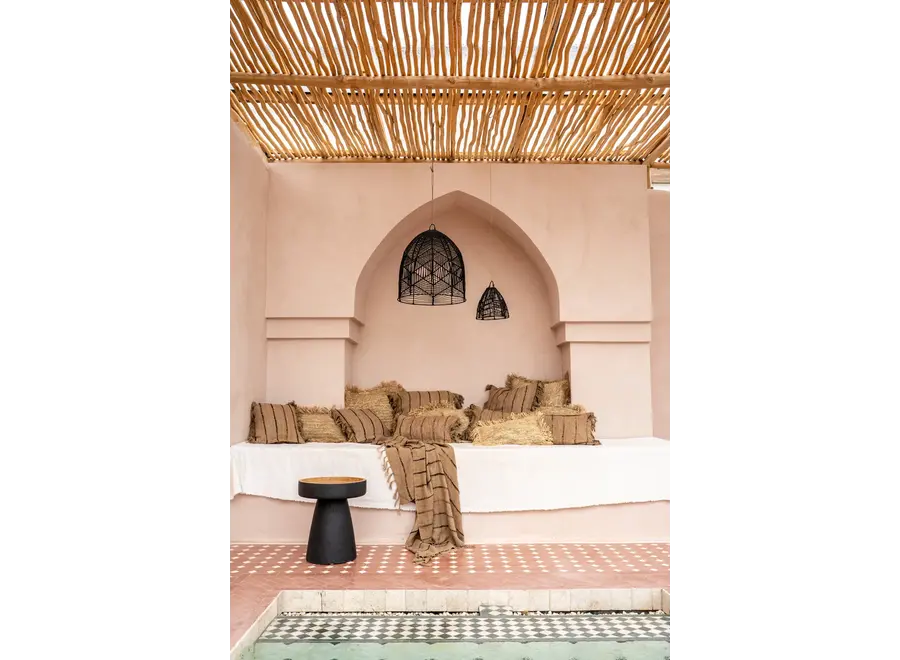 Rayu Side Table - Matte Black Side Table