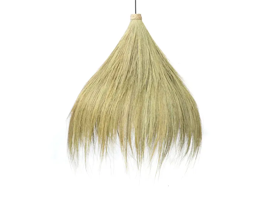 Alcala de Guadaira Grass Pendant Lamp - Natural Grass Iron Frame