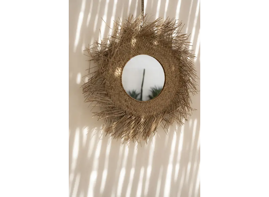 Cudillero Wall Mirror - Rattan Wall Mirror