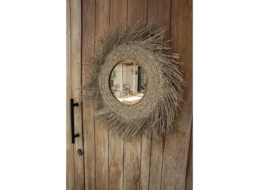 Cudillero Wall Mirror - Rattan Wall Mirror