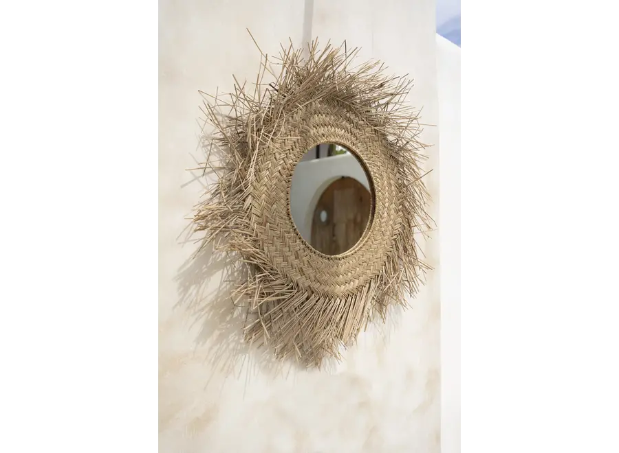 Cudillero Wall Mirror - Rattan Wall Mirror