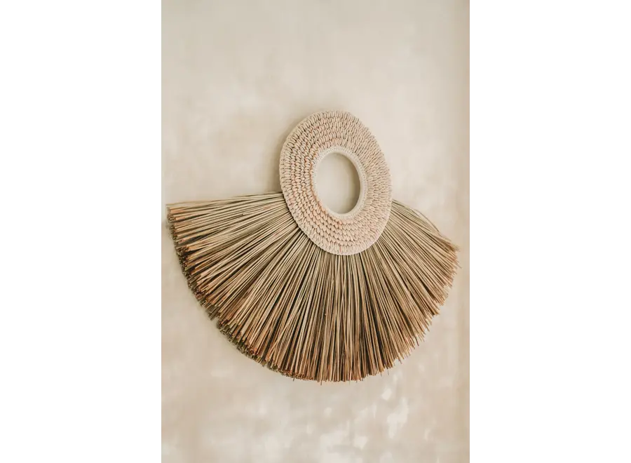 Albufera Seagrass Art - Alang Alang and Shell Wall Art