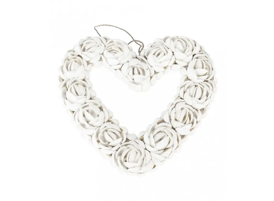 Calpe Coastal Heart - Shell Decor Piece