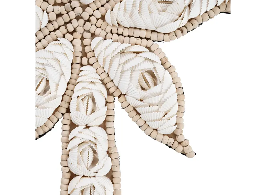 Formentera Shellscape Hanging Decor - Palm Tree Decor Piece