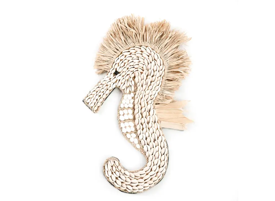 Cies Islands Shell Seahorse - Decorative Accessory