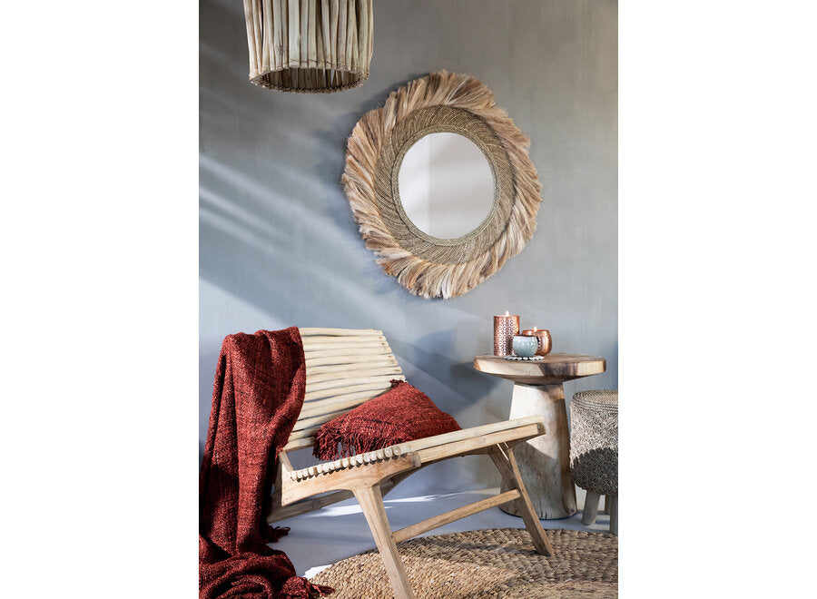 Alhambra Luxe Cotton Plaid - Handwoven Cotton Plaid with Fringes