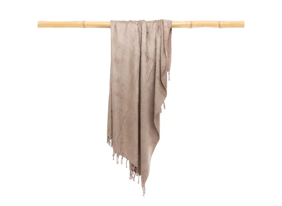 Almeria Luxury Plaid - Velvet Throw