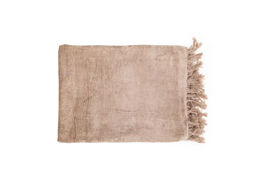 Almeria Luxury Plaid - Velvet Throw