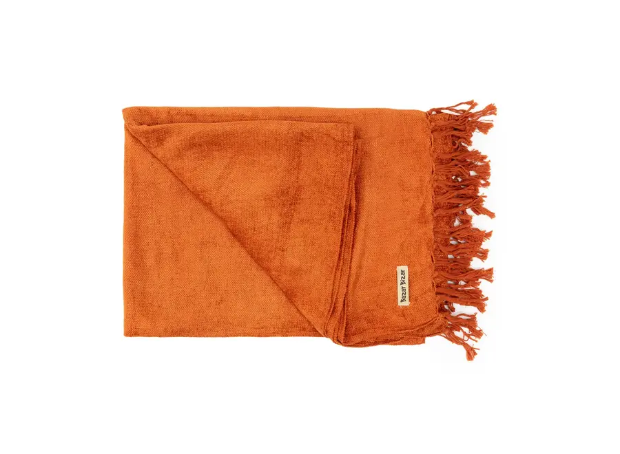 Frigiliana Luxury Plaid - Hand Woven Velvet Plaid