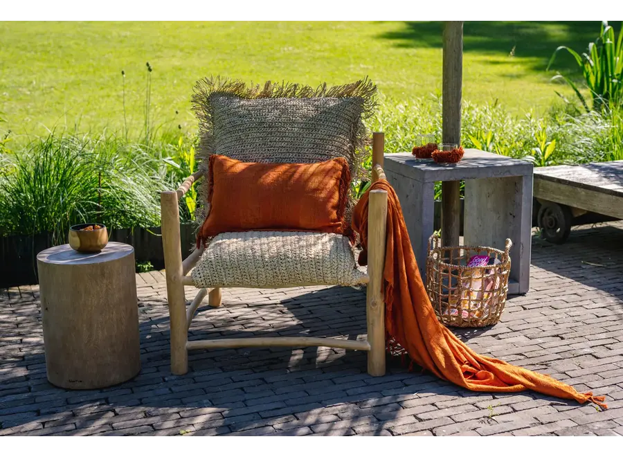 Frigiliana Luxury Plaid - Hand Woven Velvet Plaid