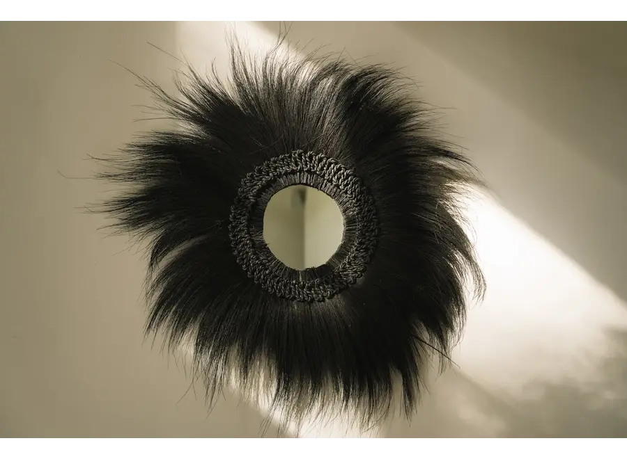 Alfaro Wall Mirror - Black Simba Mirror