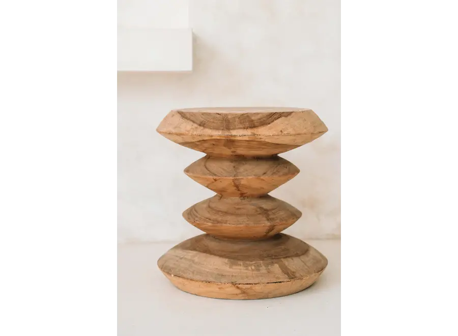 Frigiliana Nature Table - Teak Wood Table