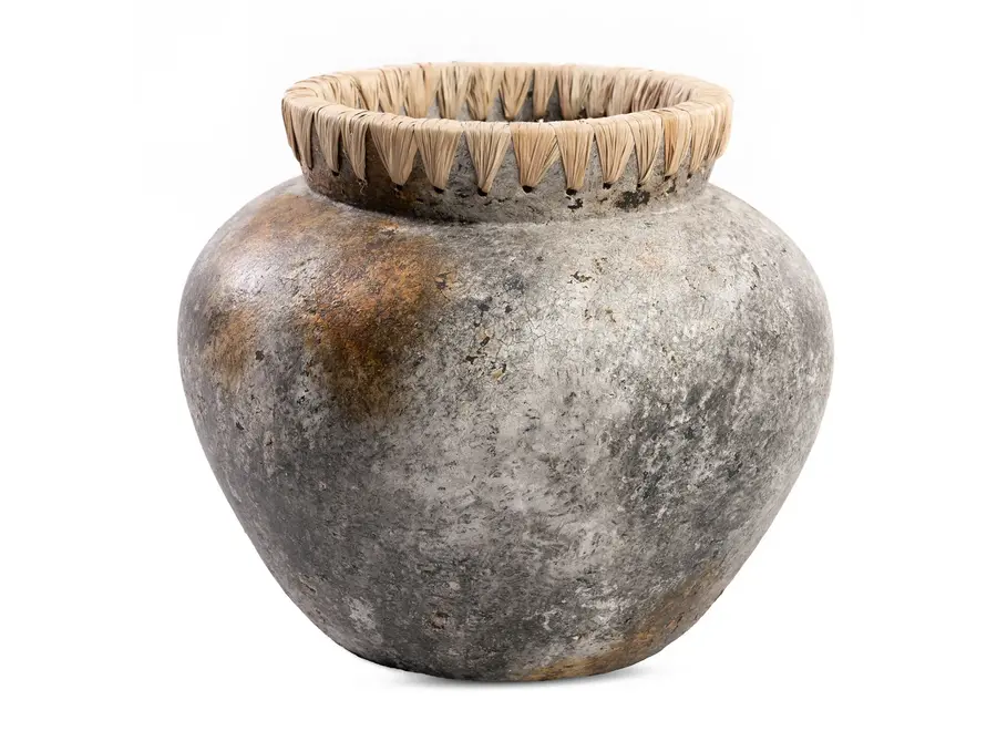 Albufera Terracotta Harmony - Ceramic Vase