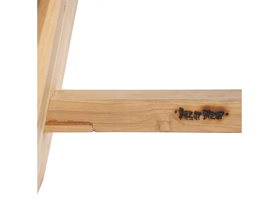 Novelda Woodland Stool - Matte Leather Stool