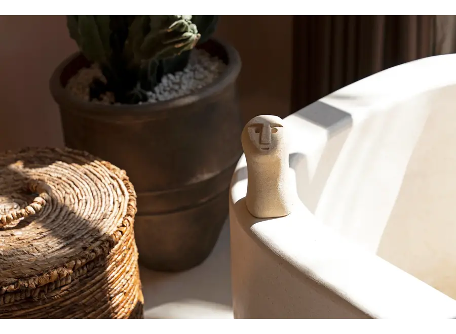 Cazorla Guardian Sculpture - Sandstone Decor