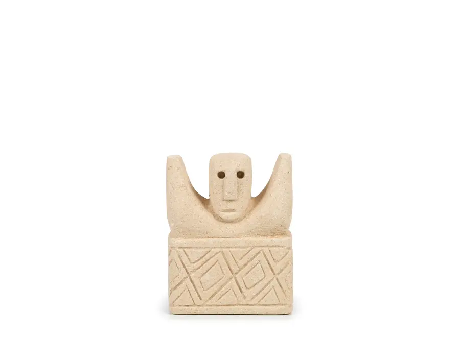 Cazorla Healing Guardian - Sandstone Sculpture