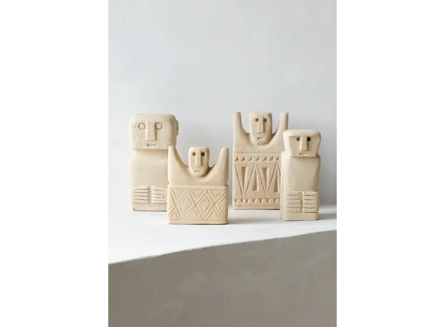 Cazorla Healing Guardian - Sandstone Sculpture