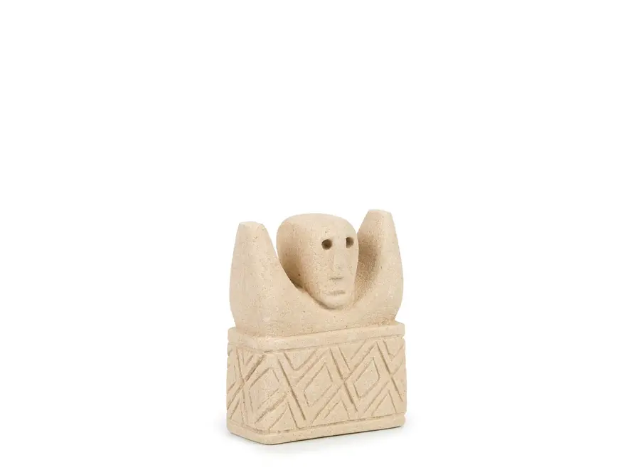 Cazorla Healing Guardian - Sandstone Sculpture