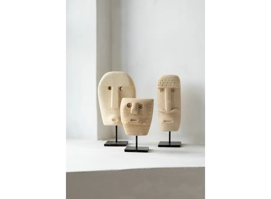 Algeciras Serenity Guardian - Sandstone Sculpture