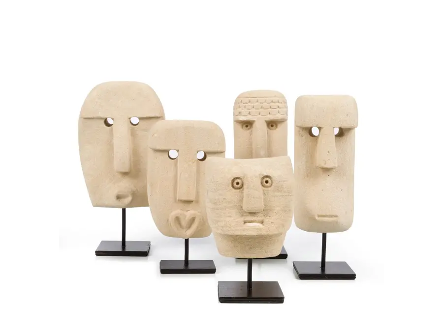 Cazorla Guardian Sculpture - Sumba Stone Statue