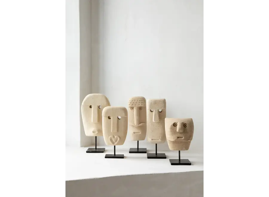 Cazorla Guardian Sculpture - Sumba Stone Statue