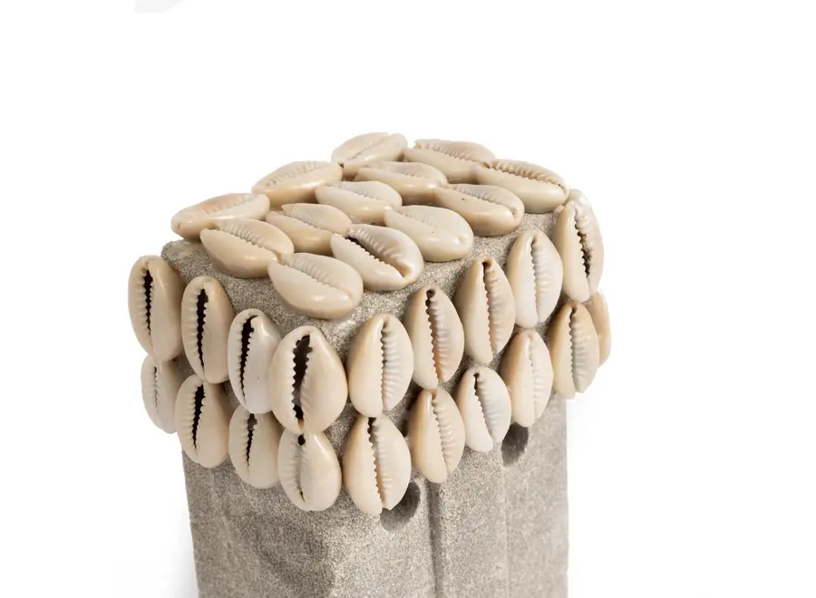 Cudillero Healing Guardian - Sandstone Sculpture