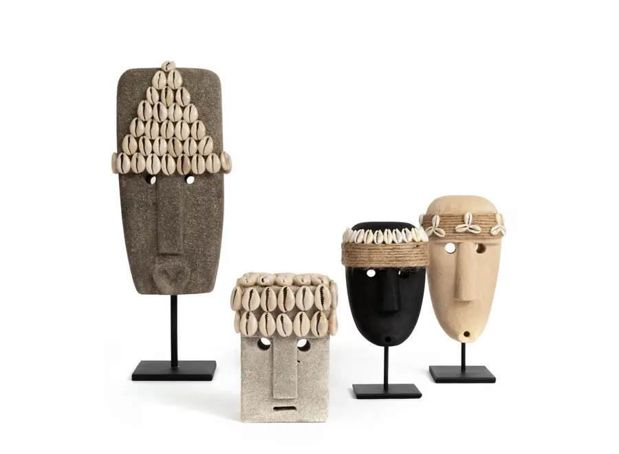 Cudillero Healing Guardian - Sandstone Sculpture