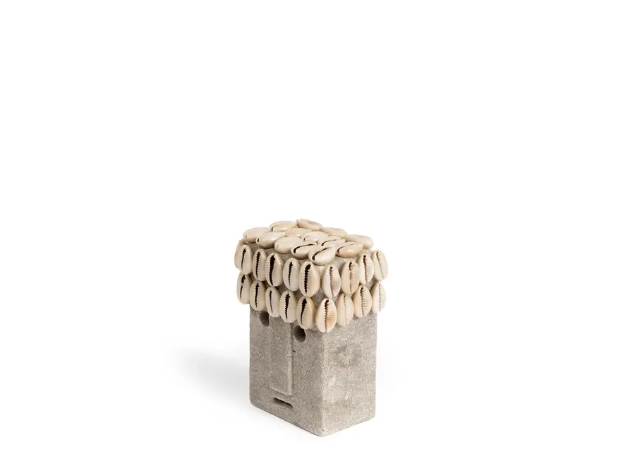 Cudillero Healing Guardian - Sandstone Sculpture