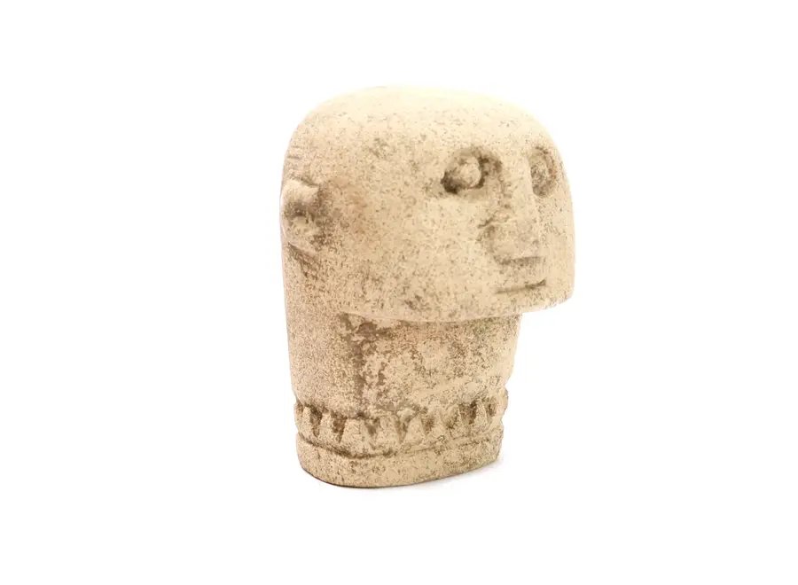 Valle de Aran Healing Sentinel - Sandstone Sculpture