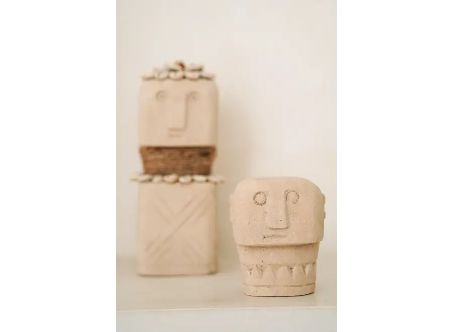 Valle de Aran Healing Sentinel - Sandstone Sculpture