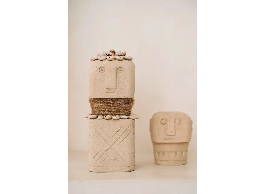 Valle de Aran Healing Sentinel - Sandstone Sculpture