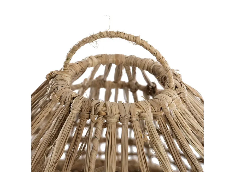 Altea Pendant Light - Handmade Mendong Grass Lamp Shade
