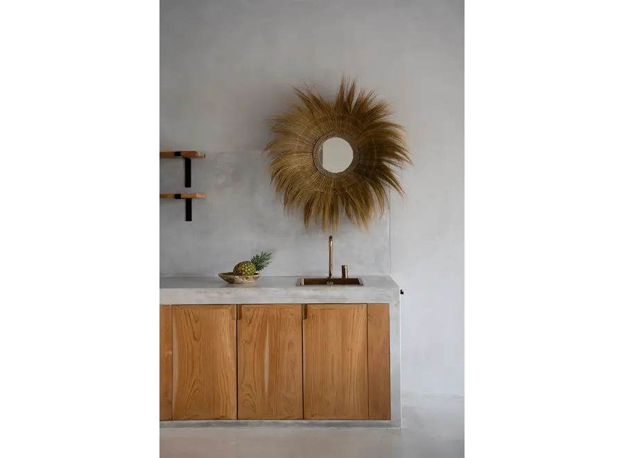 Cabo de Gata Drama Mirror - Dried Grass Mirror